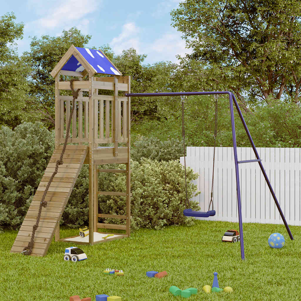 VidaXL Playhouse bois de pin imprégné