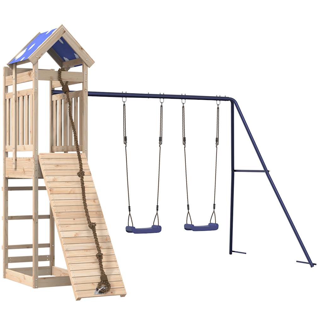 VidaXL Playhouse en bois de pin massif