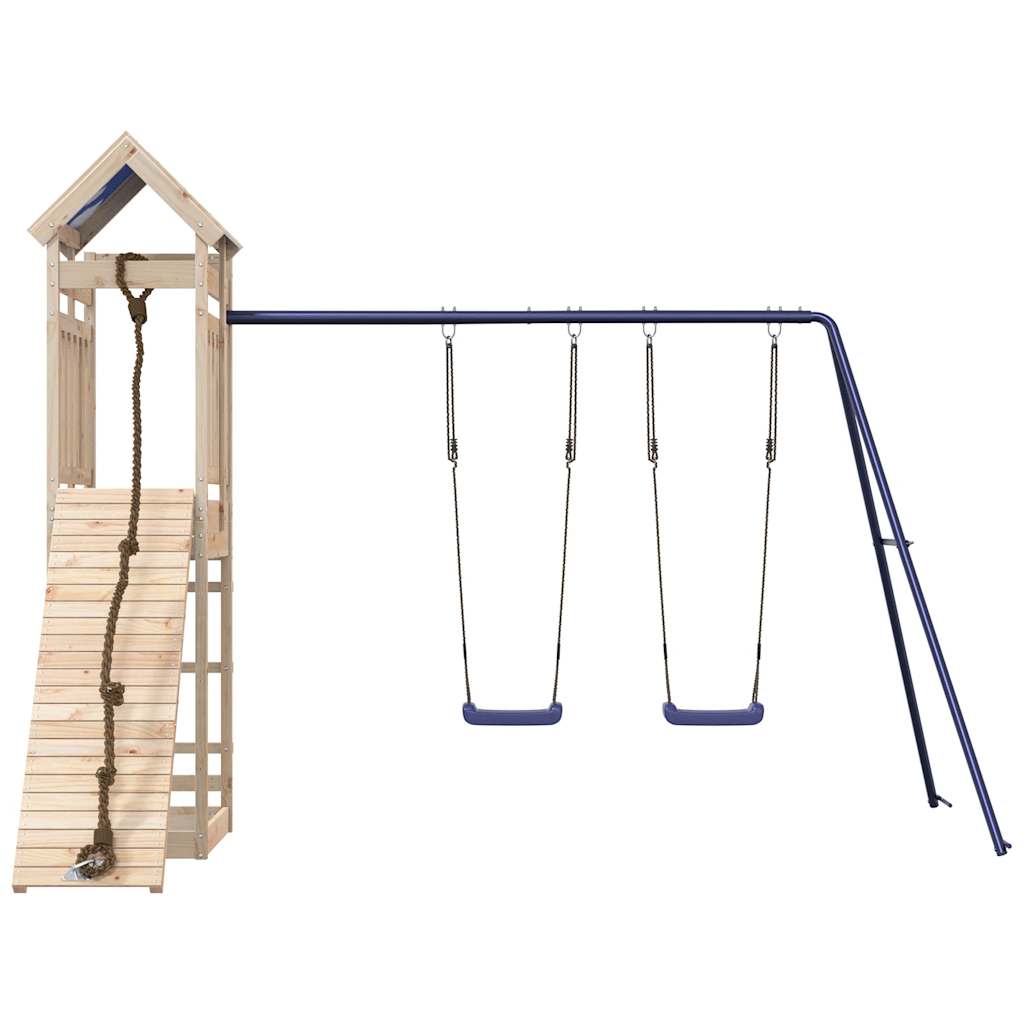 VidaXL Playhouse en bois de pin massif