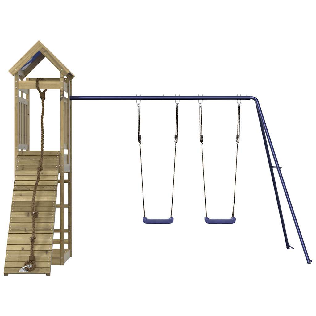 VidaXL Playhouse bois de pin imprégné