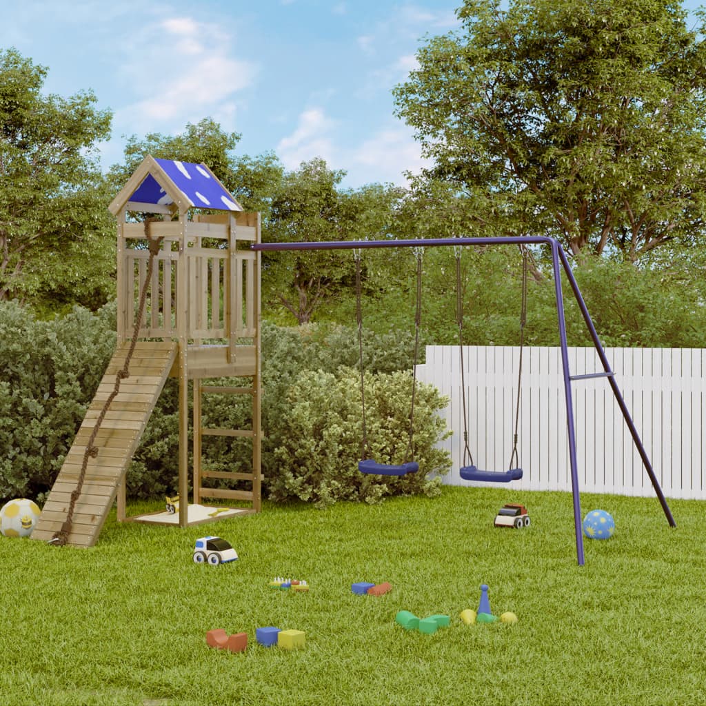 VidaXL Playhouse bois de pin imprégné