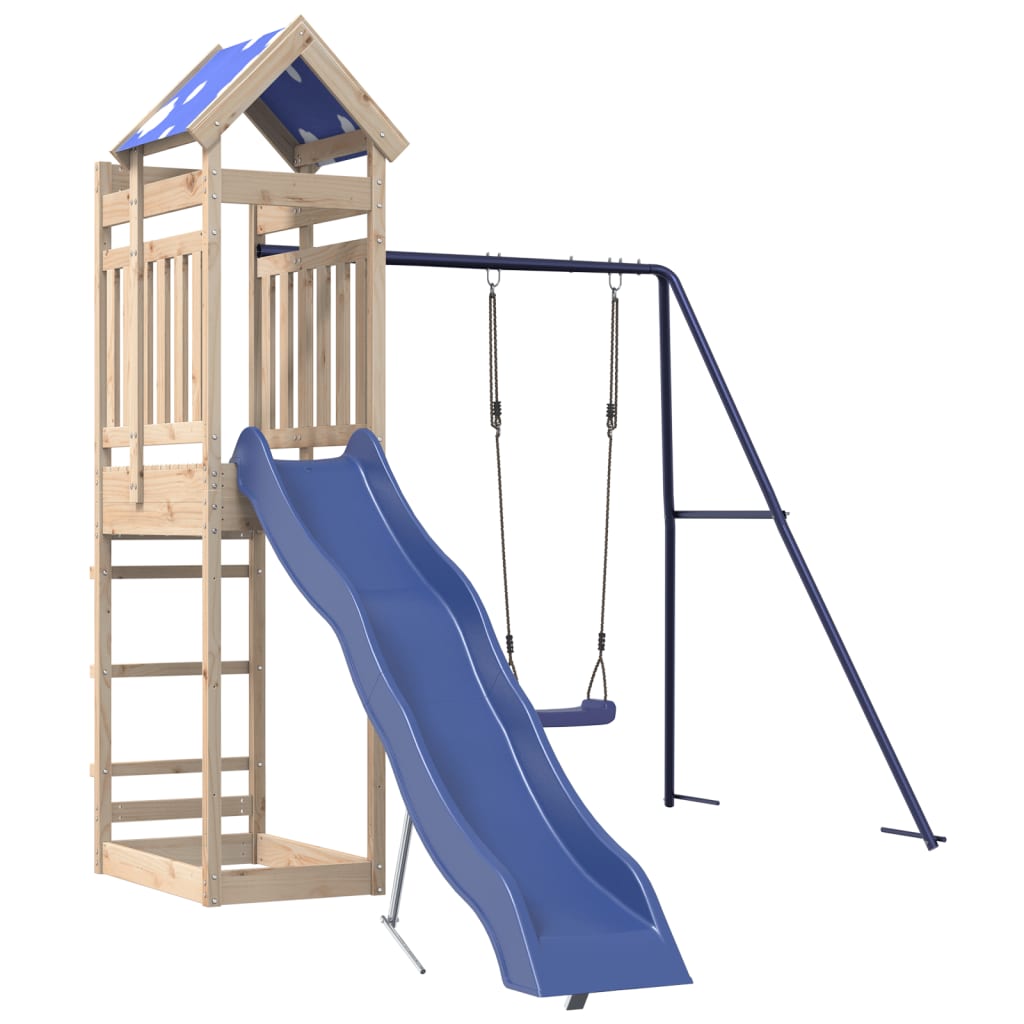 VidaXL Playhouse en bois de pin massif