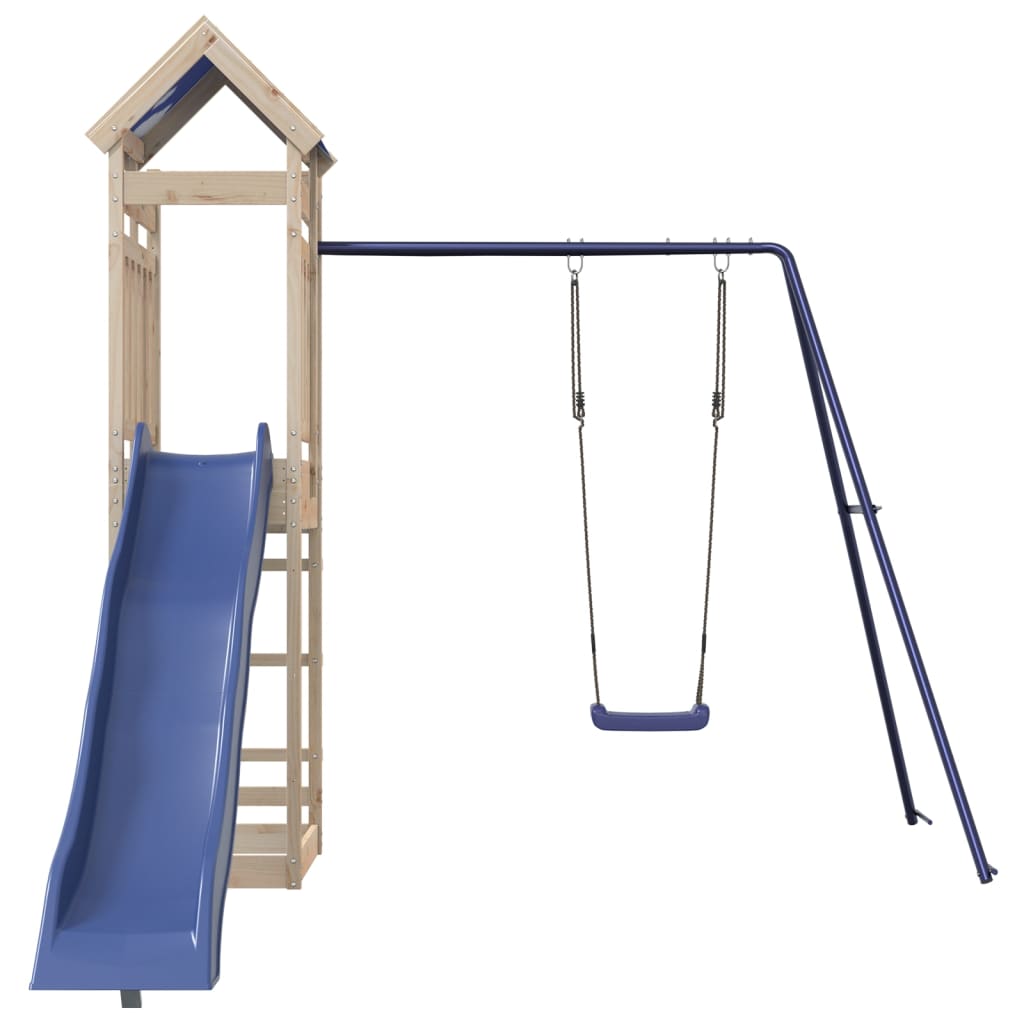 VidaXL Playhouse en bois de pin massif