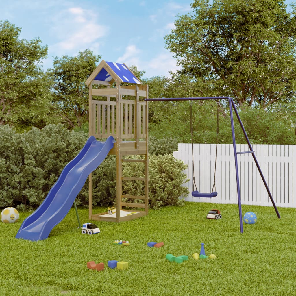 VidaXL Playhouse bois de pin imprégné