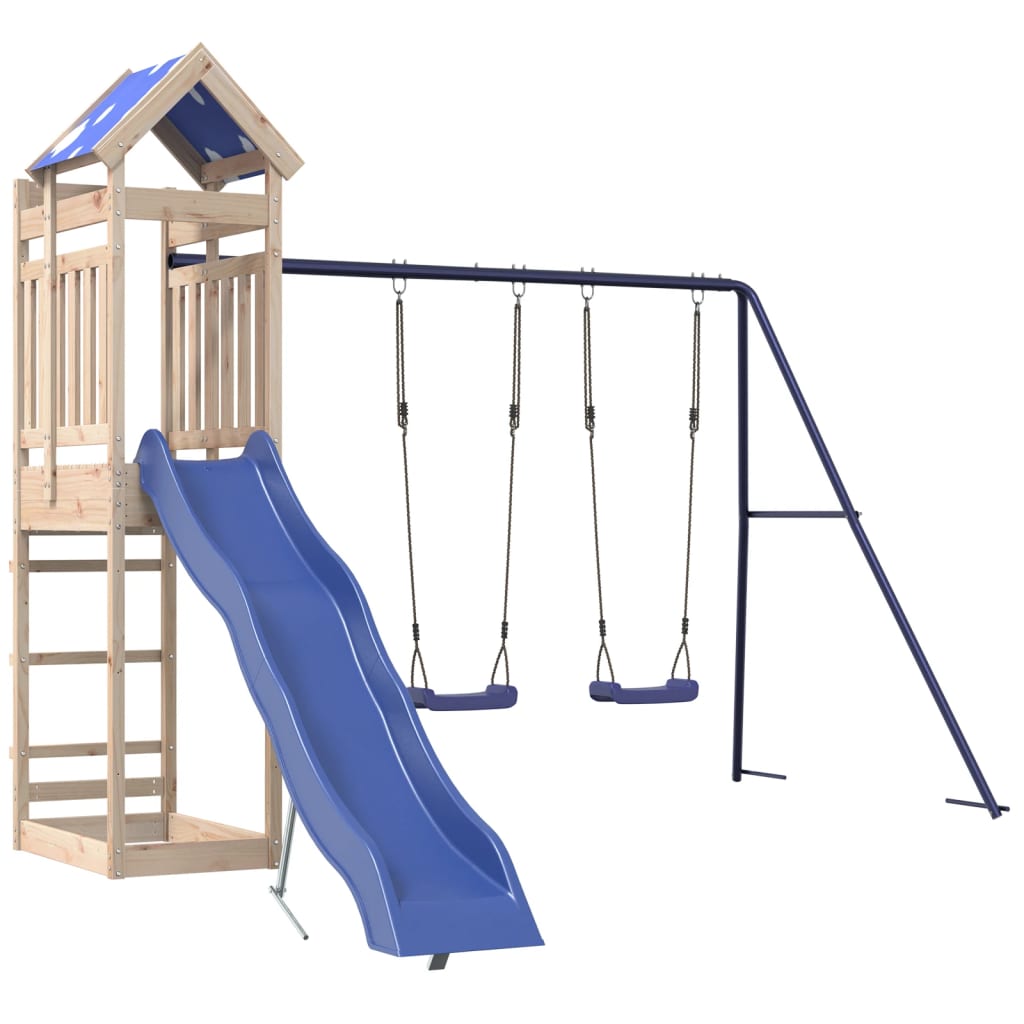 VidaXL Playhouse en bois de pin massif