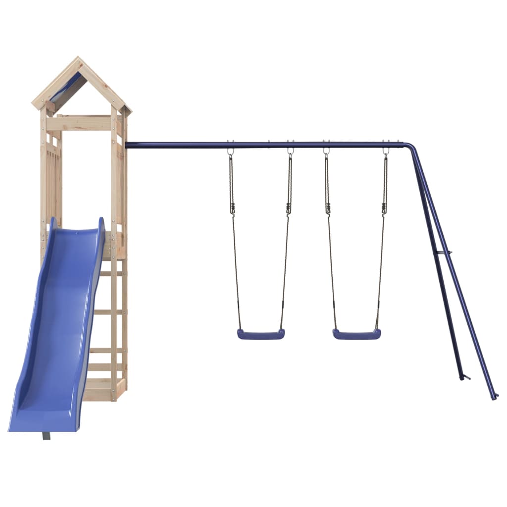 VidaXL Playhouse en bois de pin massif