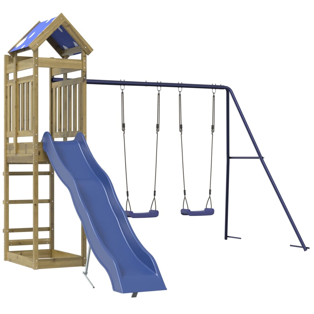 VidaXL Playhouse bois de pin imprégné