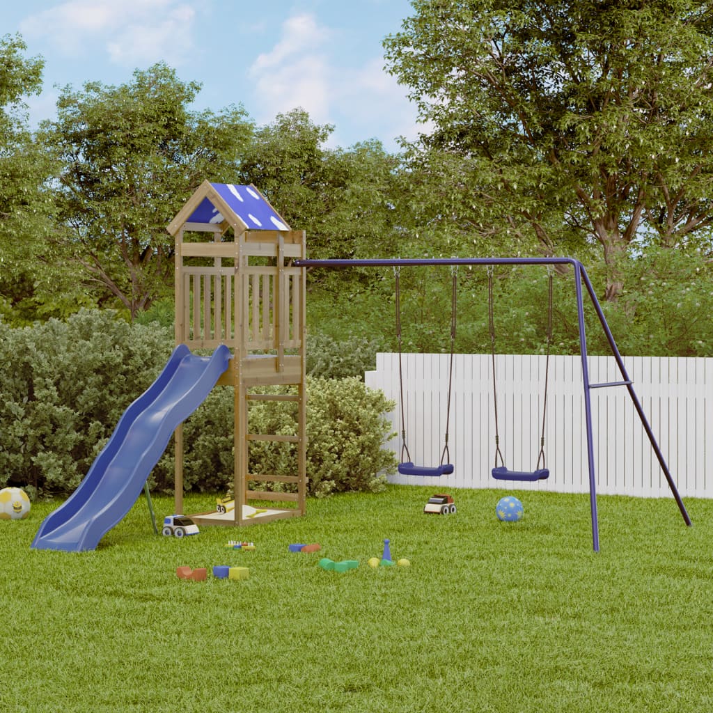 VidaXL Playhouse bois de pin imprégné