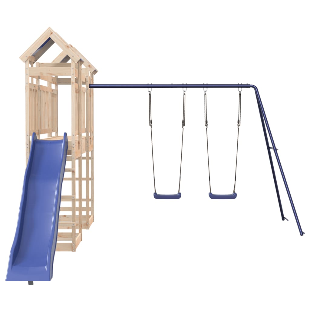 VidaXL Playhouse en bois de pin massif