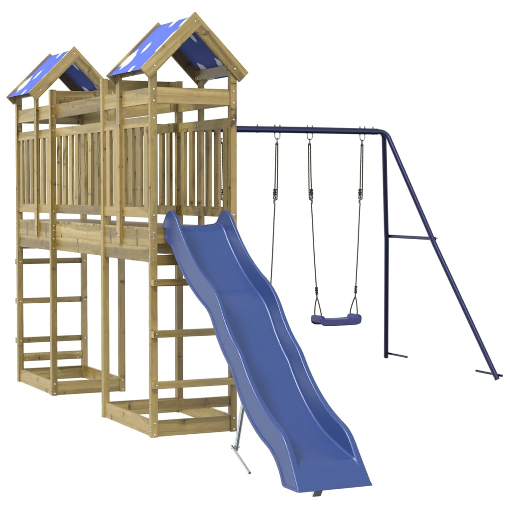 VidaXL Playhouse bois de pin imprégné