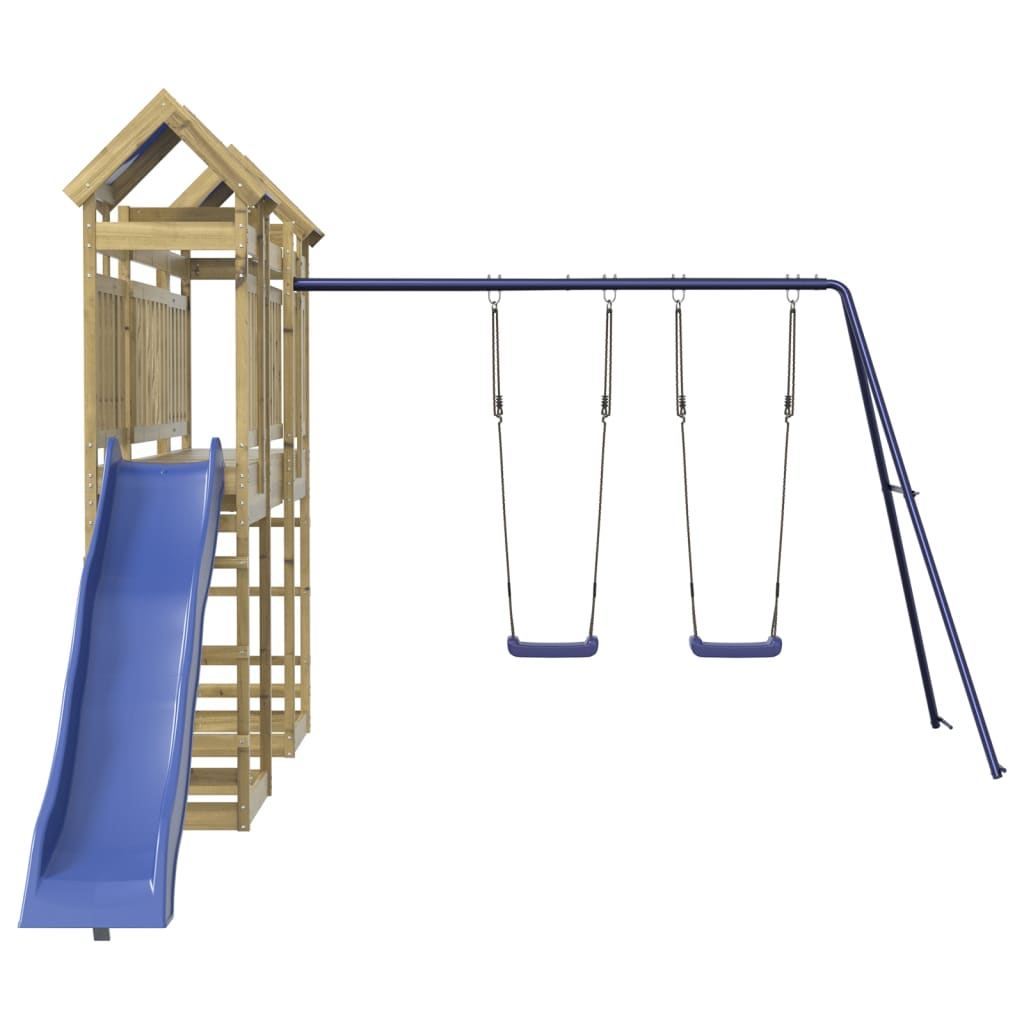 VidaXL Playhouse bois de pin imprégné