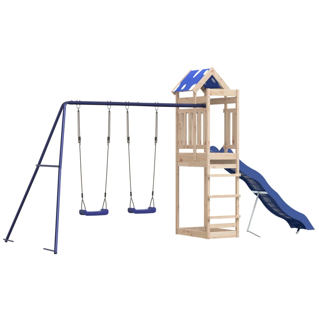 VidaXL Playhouse en bois de pin massif