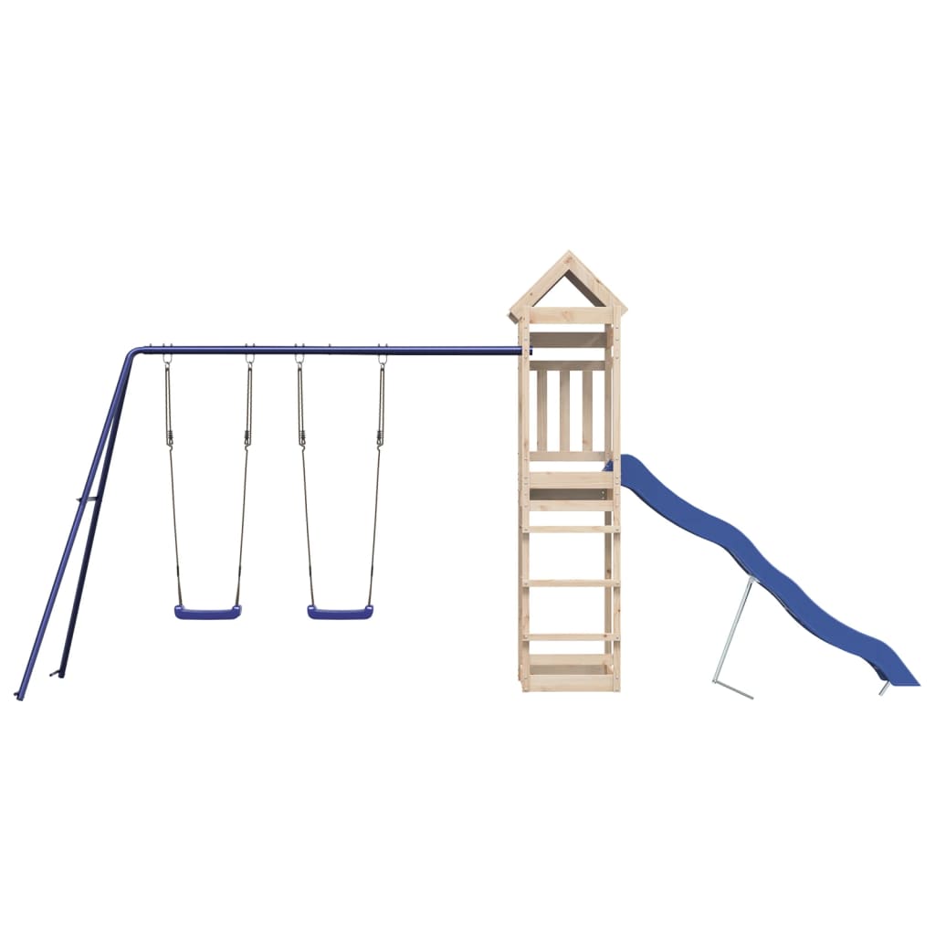 VidaXL Playhouse en bois de pin massif