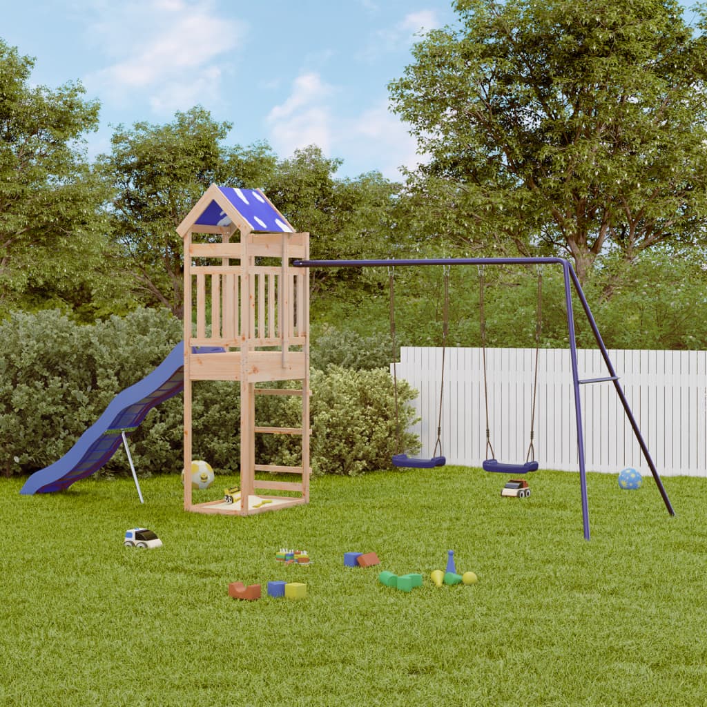 VidaXL Playhouse en bois de pin massif