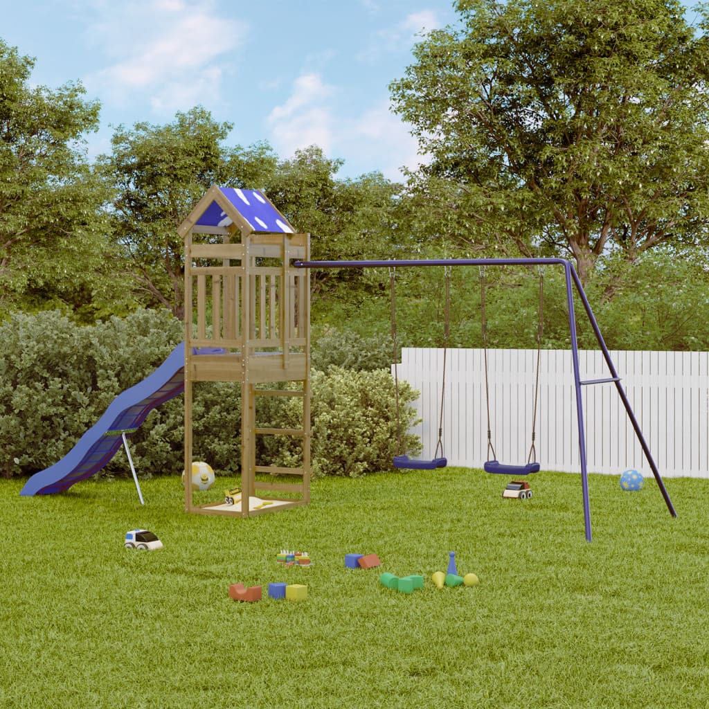 VidaXL Playhouse bois de pin imprégné