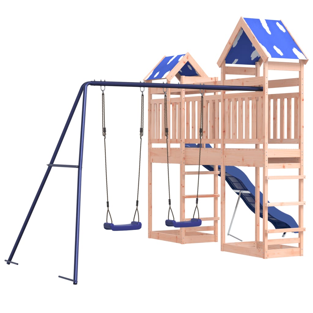 VidaXL Maisonnette en bois de Douglas massif