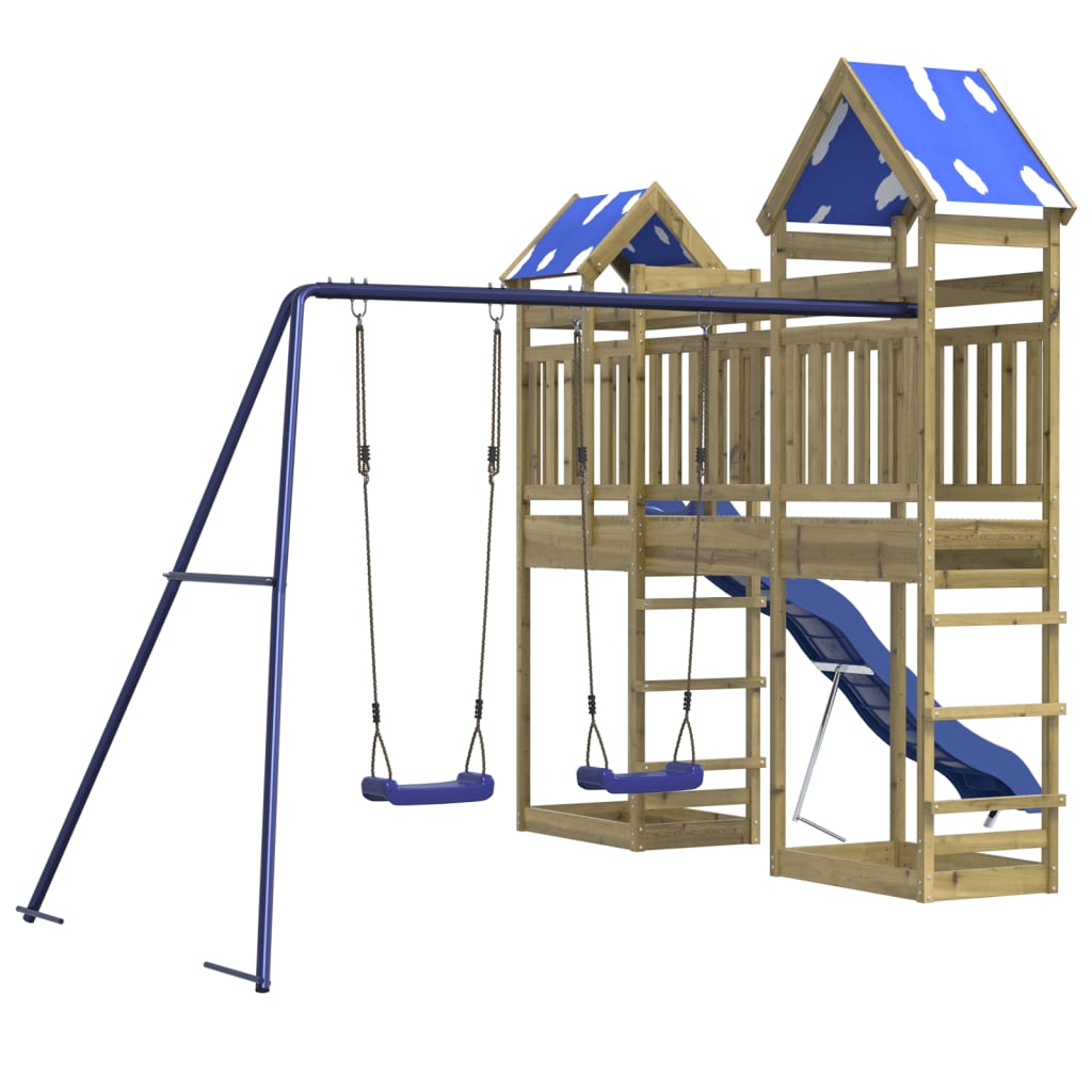 VidaXL Playhouse bois de pin imprégné