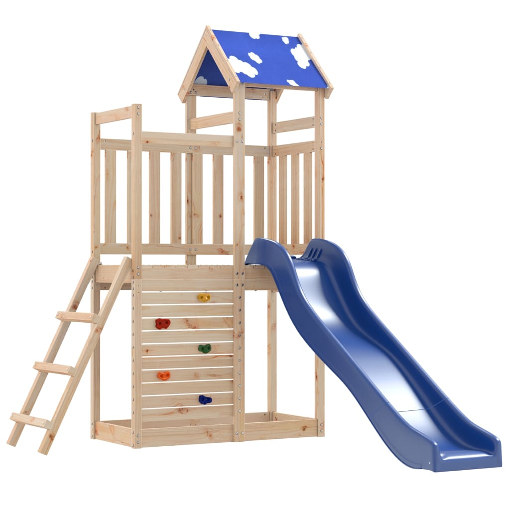 VidaXL Playhouse en bois de pin massif