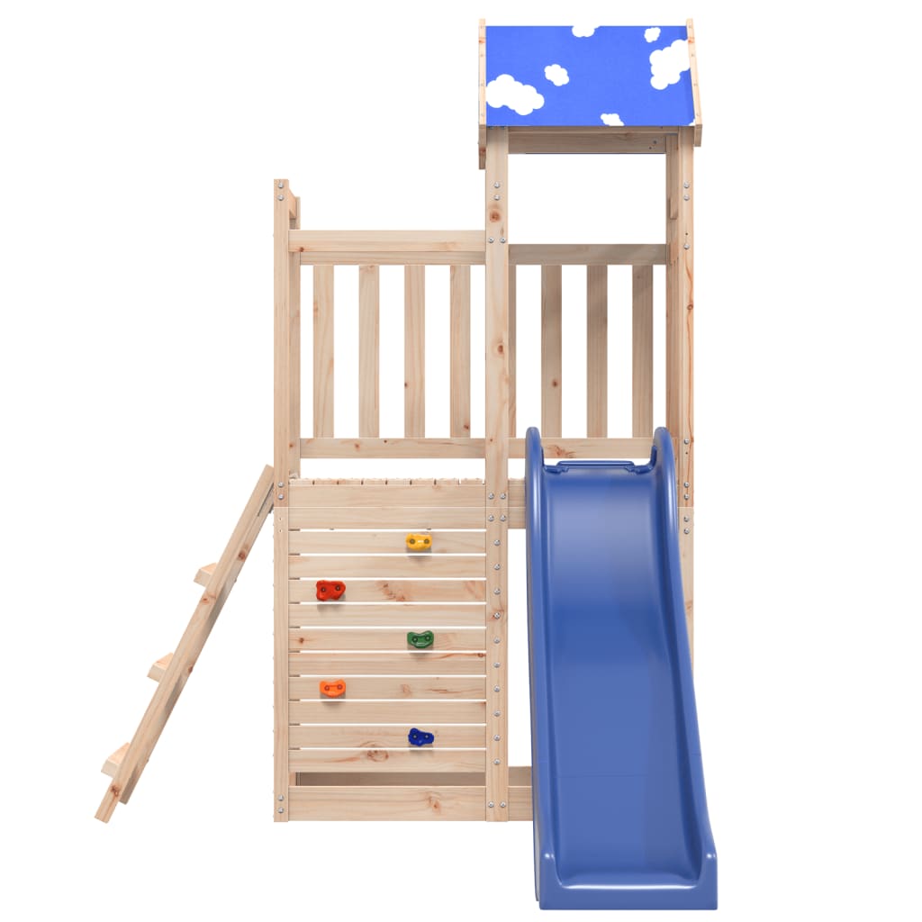 VidaXL Playhouse en bois de pin massif