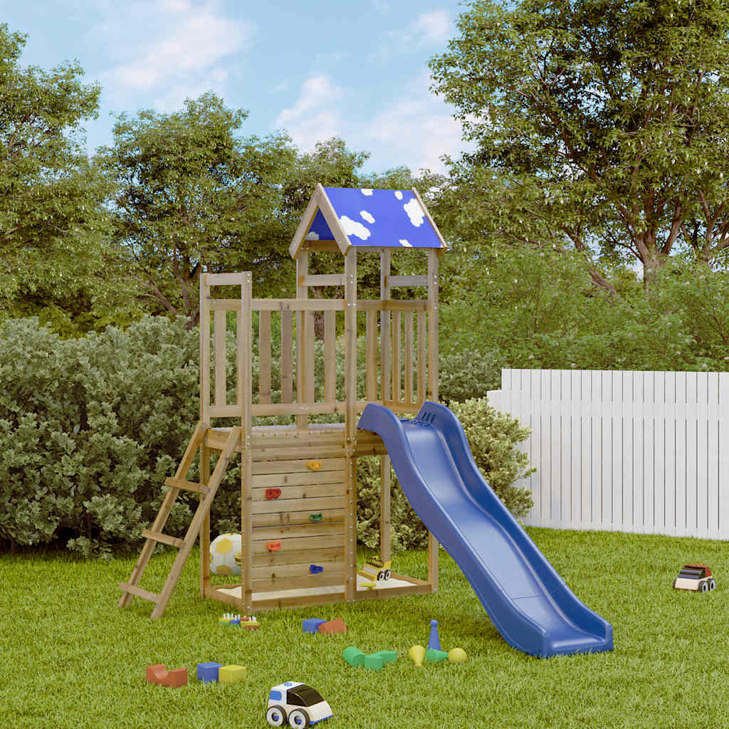 VidaXL Playhouse bois de pin imprégné