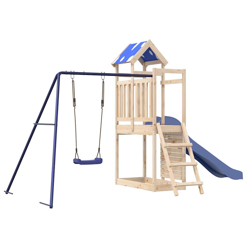 VidaXL Playhouse en bois de pin massif