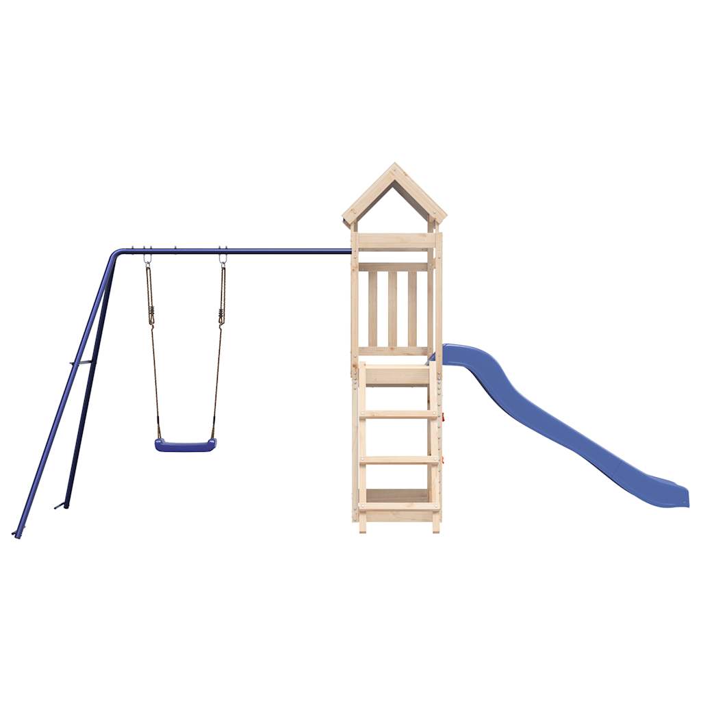VidaXL Playhouse en bois de pin massif