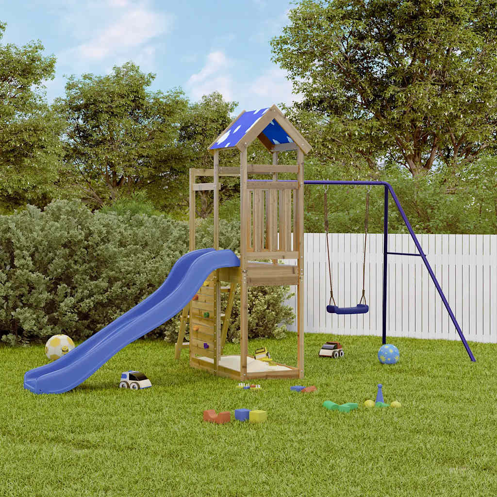 VidaXL Playhouse bois de pin imprégné