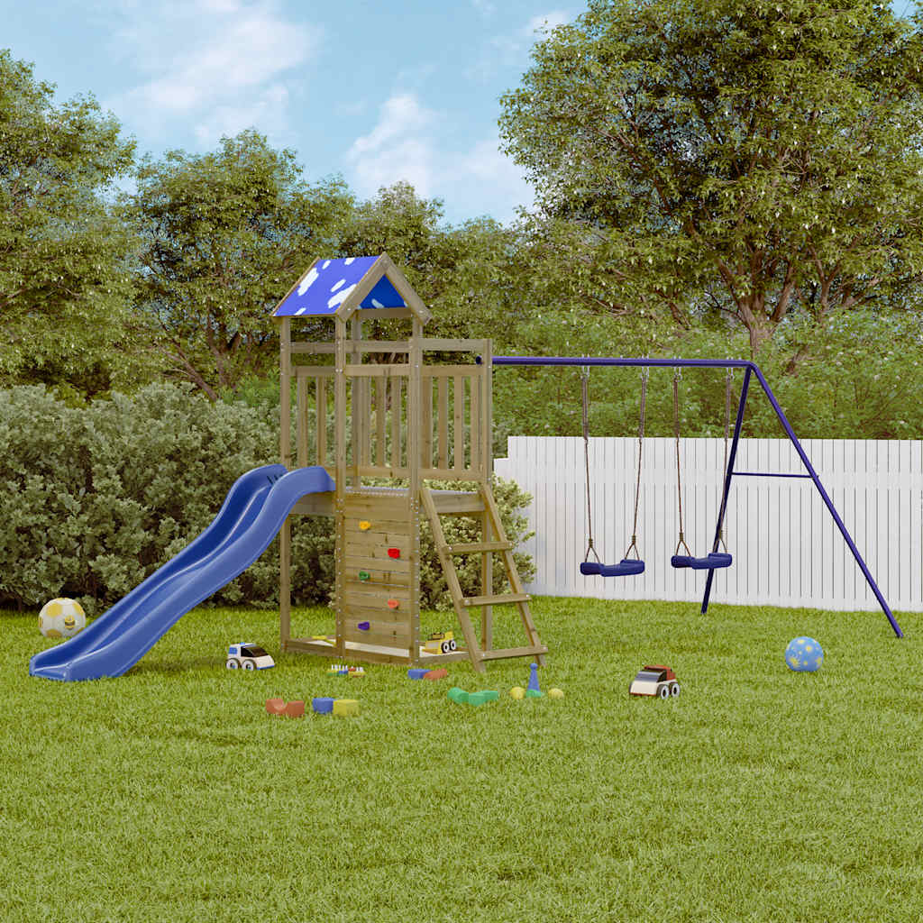 VidaXL Playhouse bois de pin imprégné