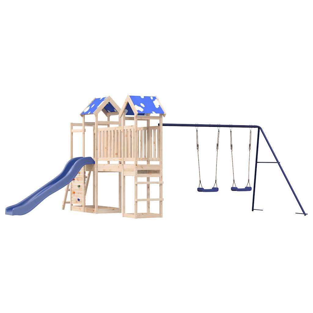 VidaXL Playhouse en bois de pin massif