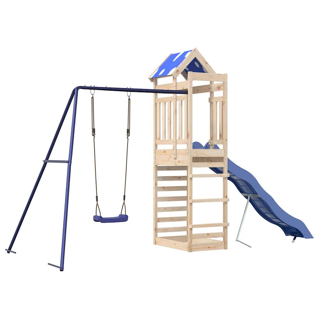 VidaXL Playhouse en bois de pin massif