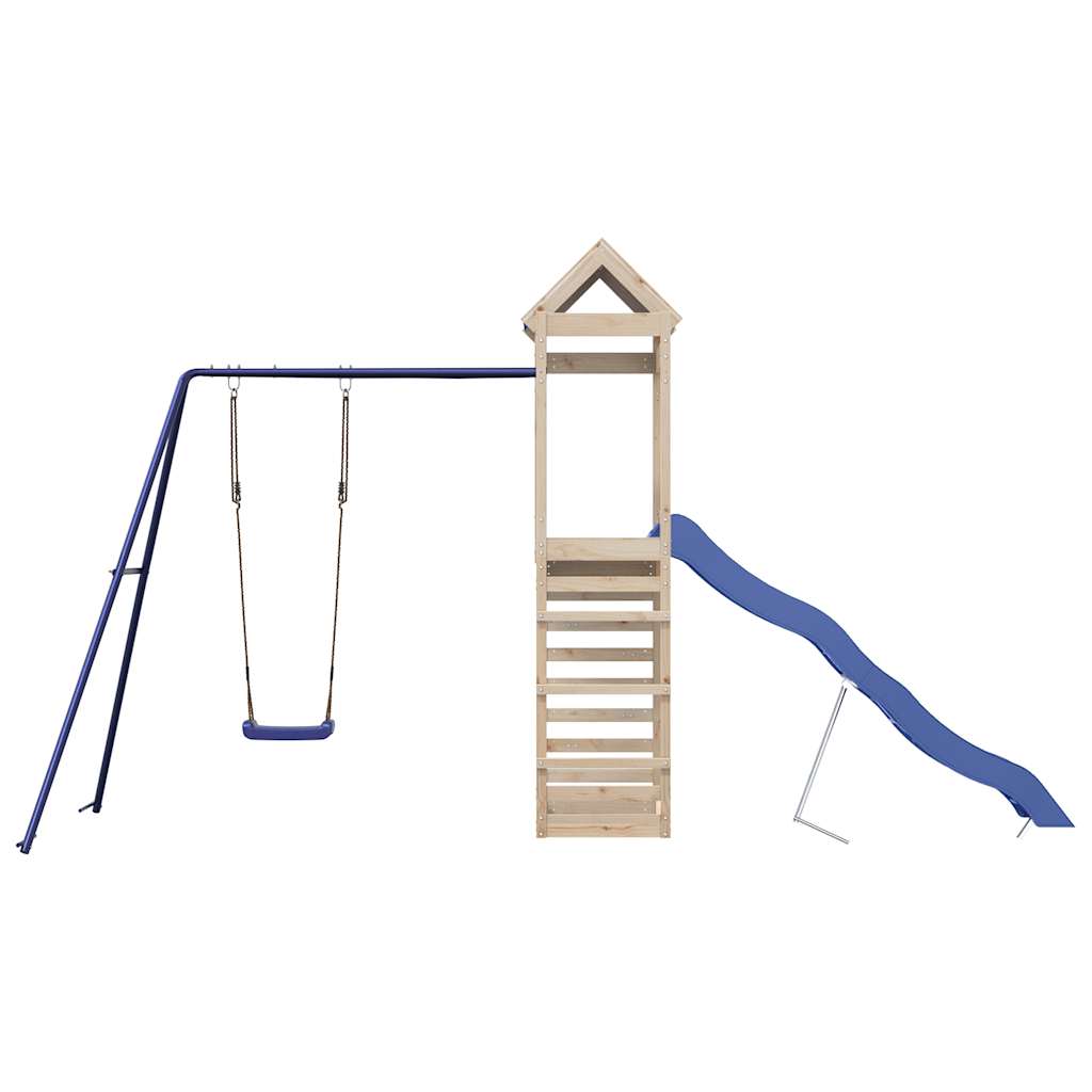 VidaXL Playhouse en bois de pin massif