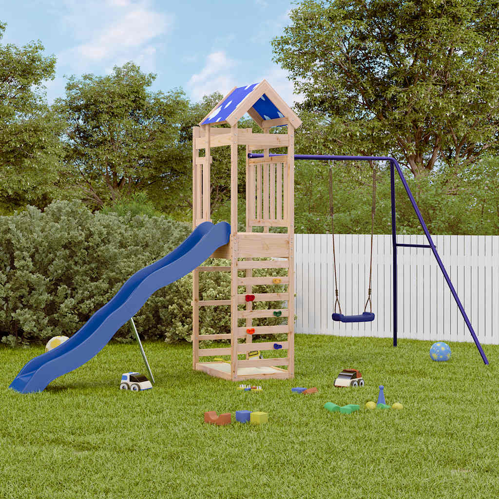 VidaXL Playhouse en bois de pin massif