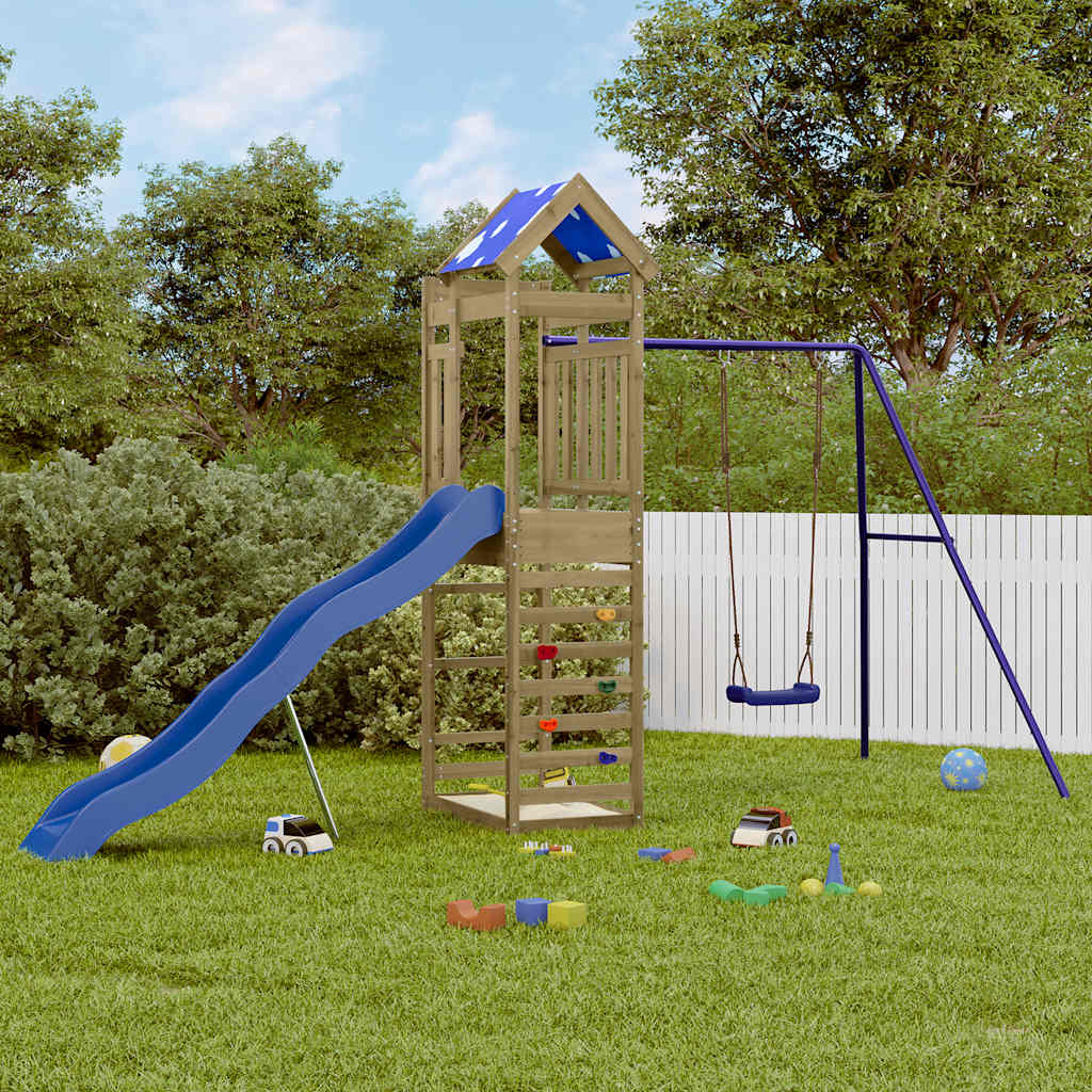 VidaXL Playhouse bois de pin imprégné