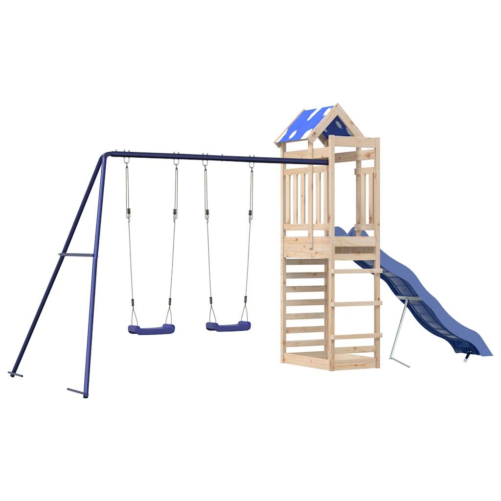 VidaXL Playhouse en bois de pin massif