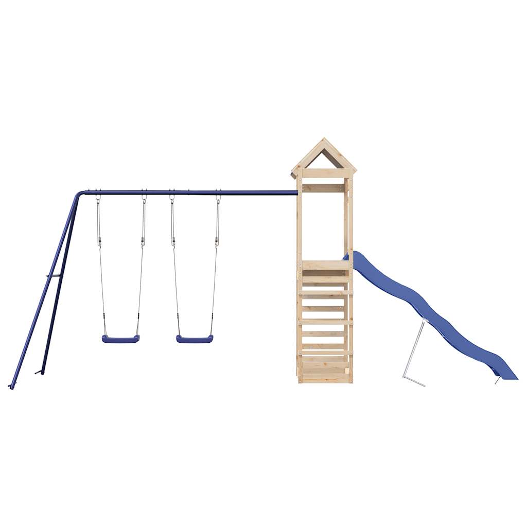 VidaXL Playhouse en bois de pin massif