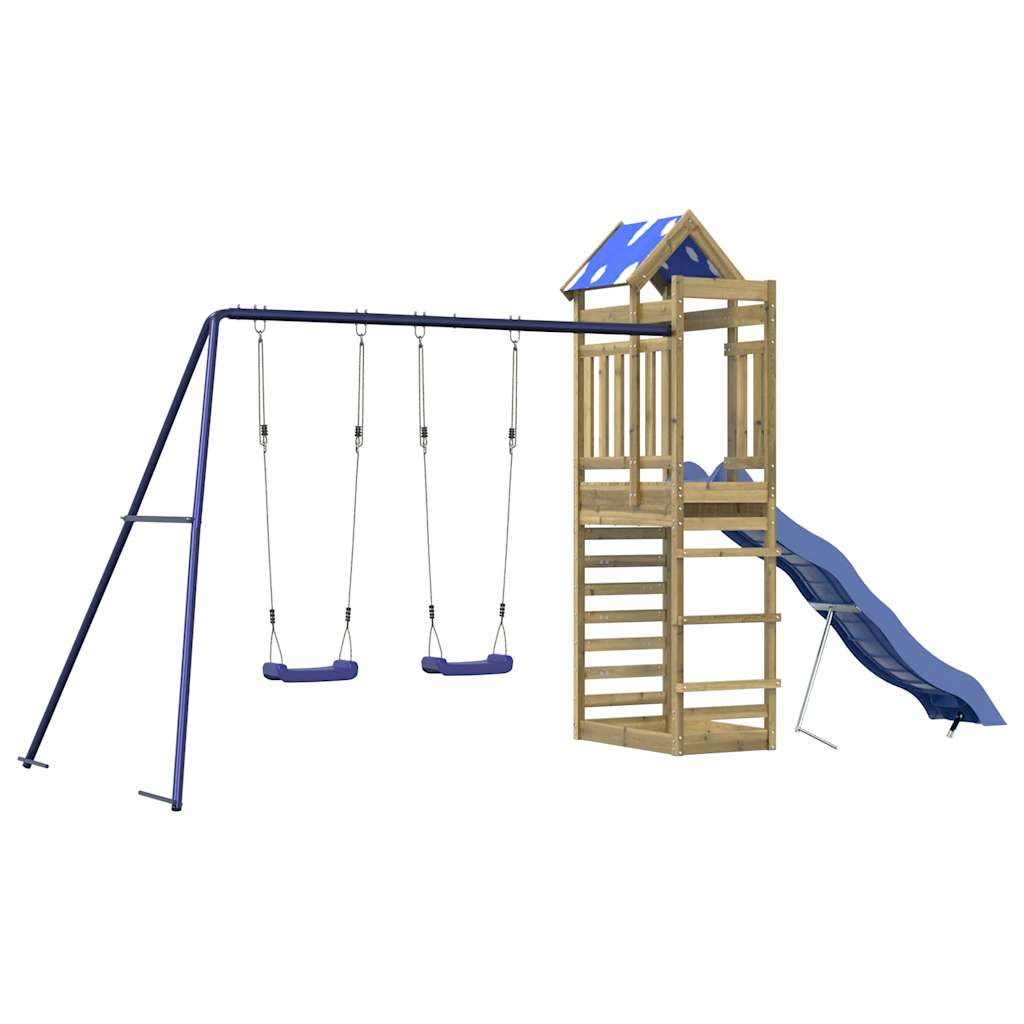VidaXL Playhouse bois de pin imprégné