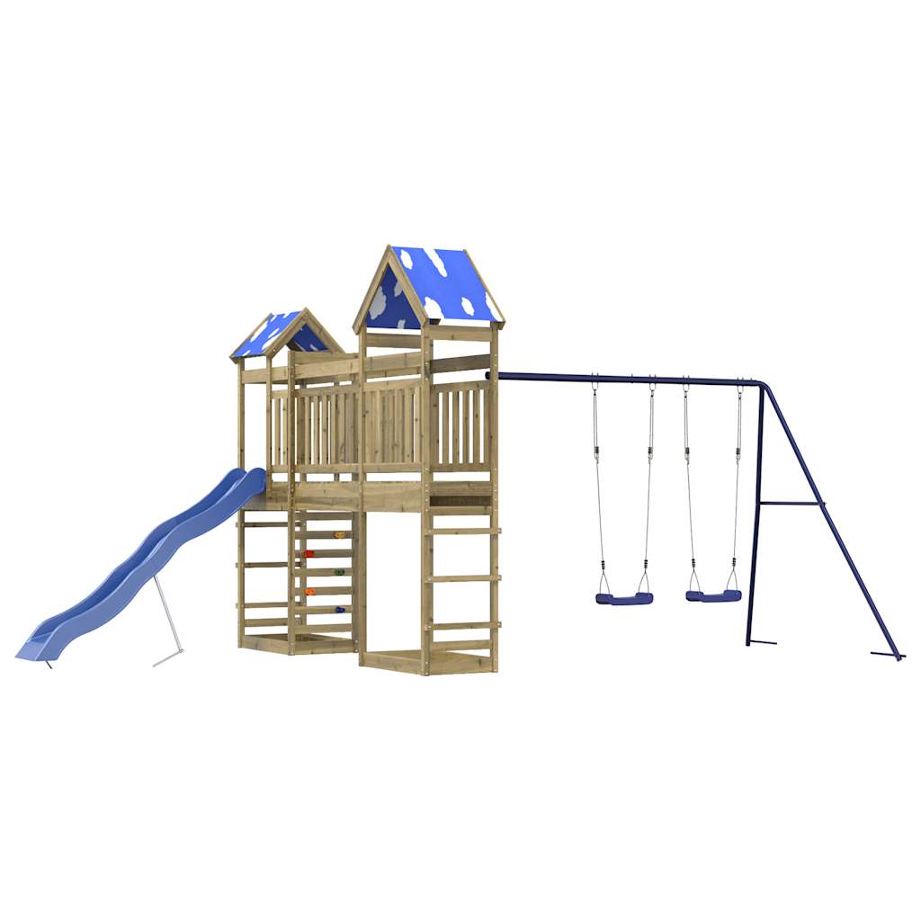 VidaXL Playhouse bois de pin imprégné