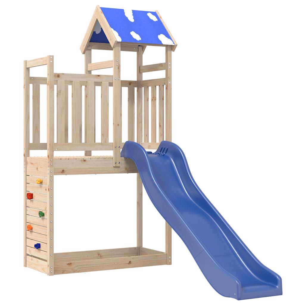 VidaXL Playhouse en bois de pin massif