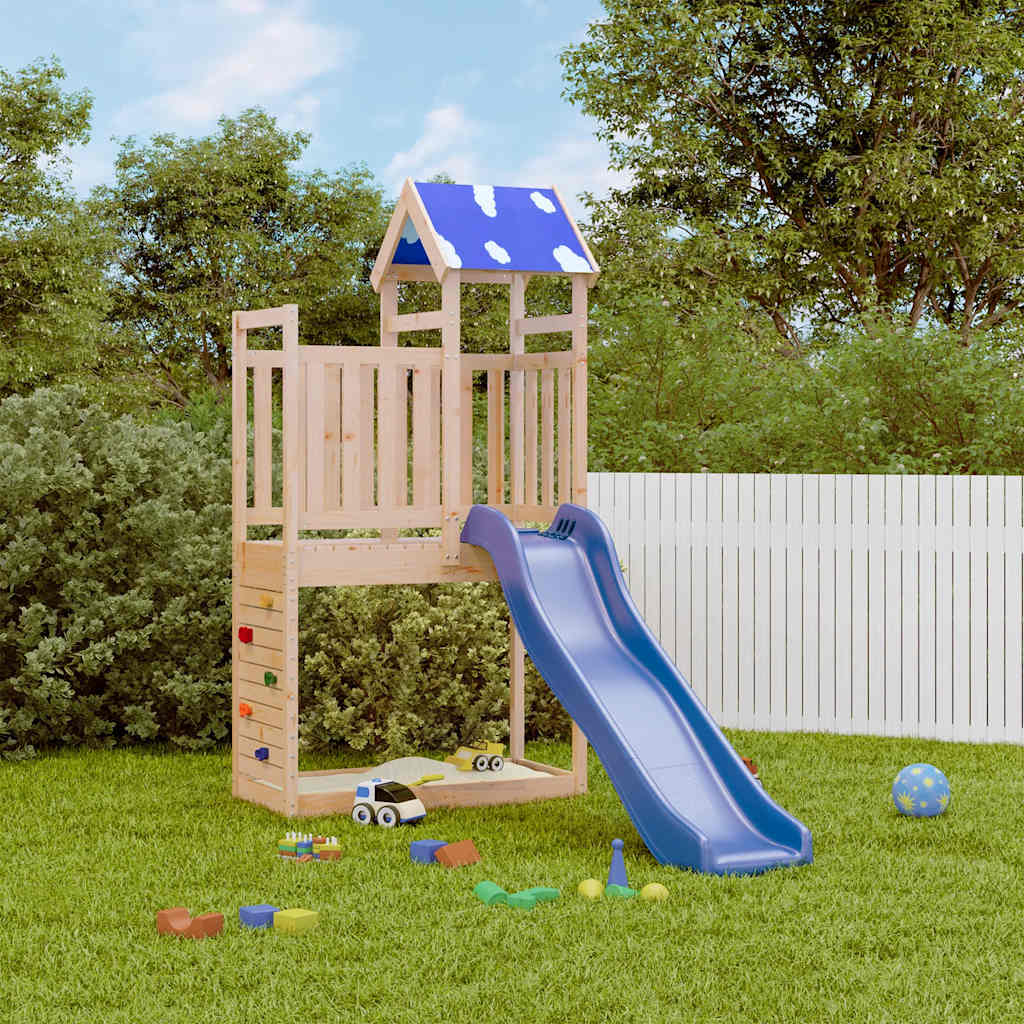 VidaXL Playhouse en bois de pin massif