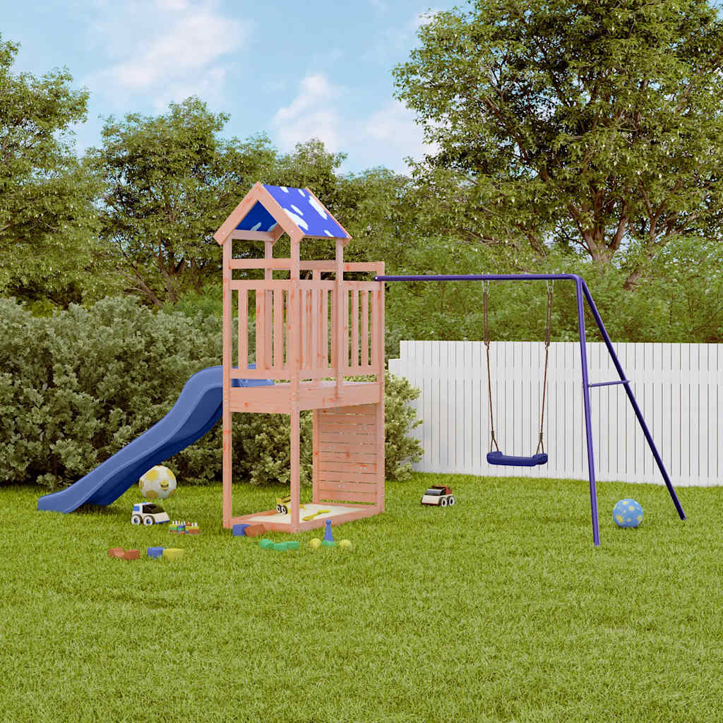VidaXL Maisonnette en bois de Douglas massif