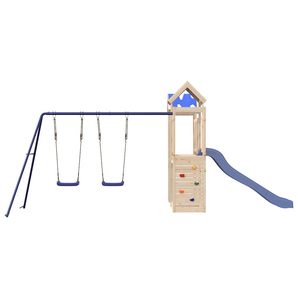 VidaXL Playhouse en bois de pin massif
