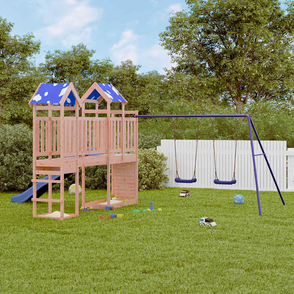 VidaXL Maisonnette en bois de Douglas massif