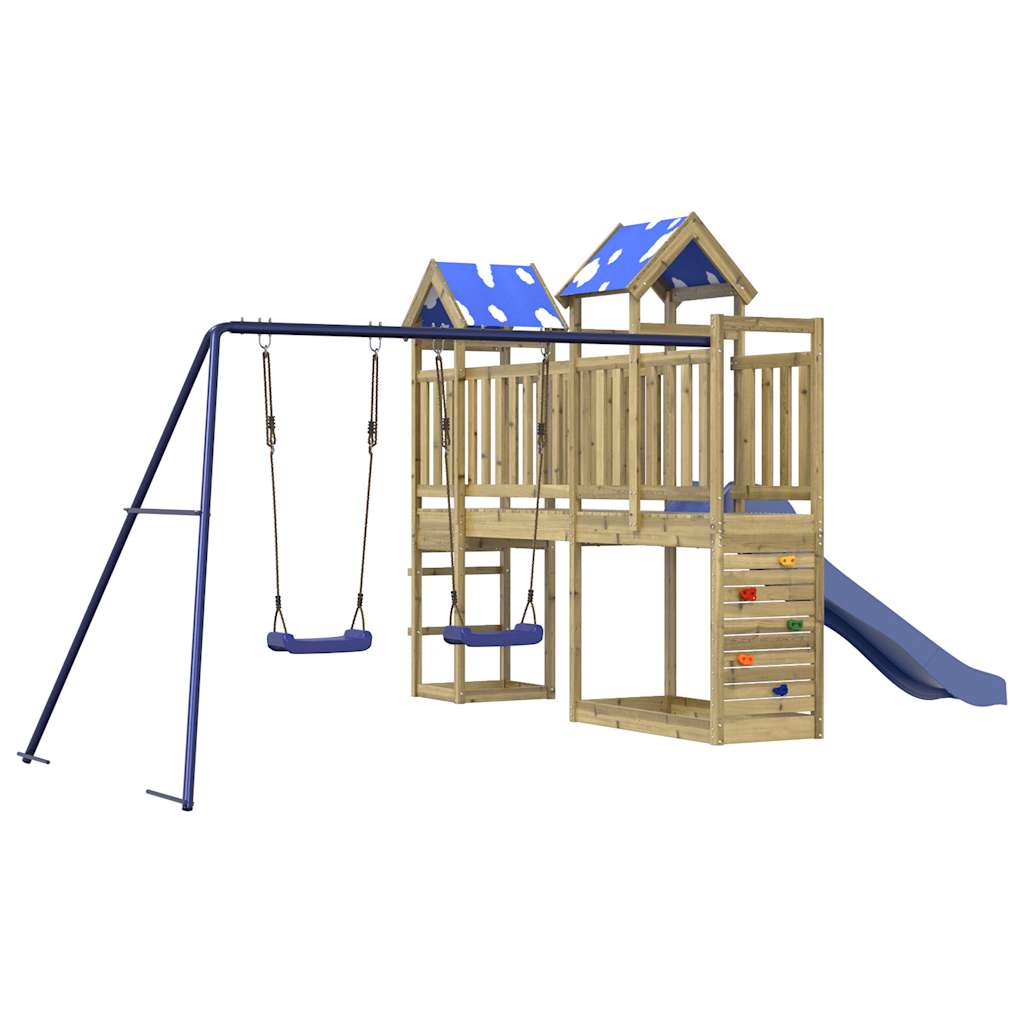 VidaXL Playhouse bois de pin imprégné
