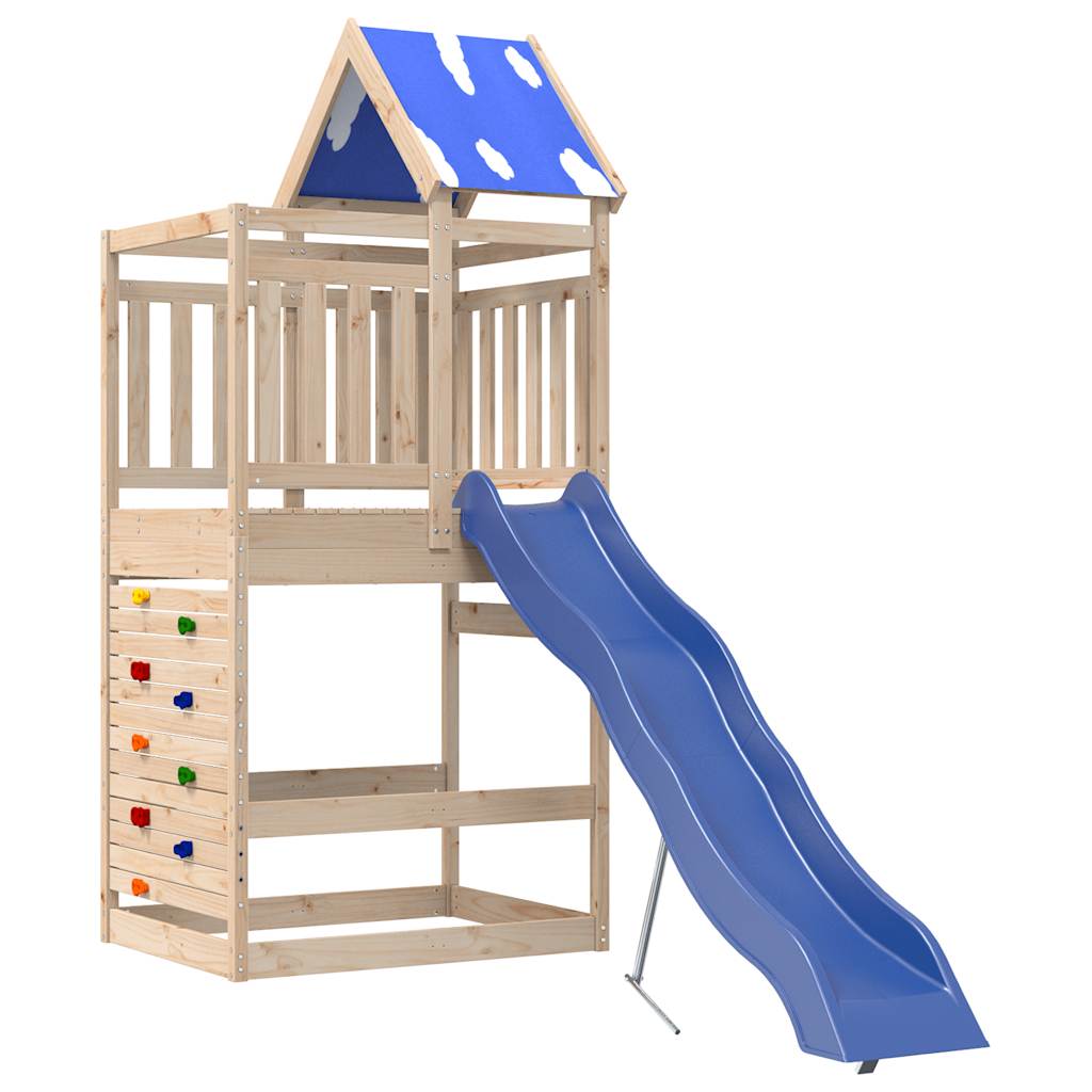VidaXL Playhouse en bois de pin massif