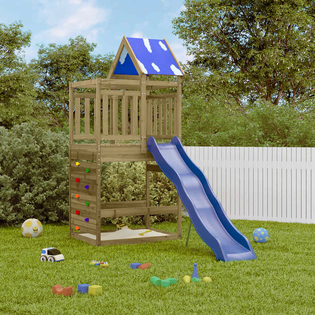 VidaXL Playhouse bois de pin imprégné