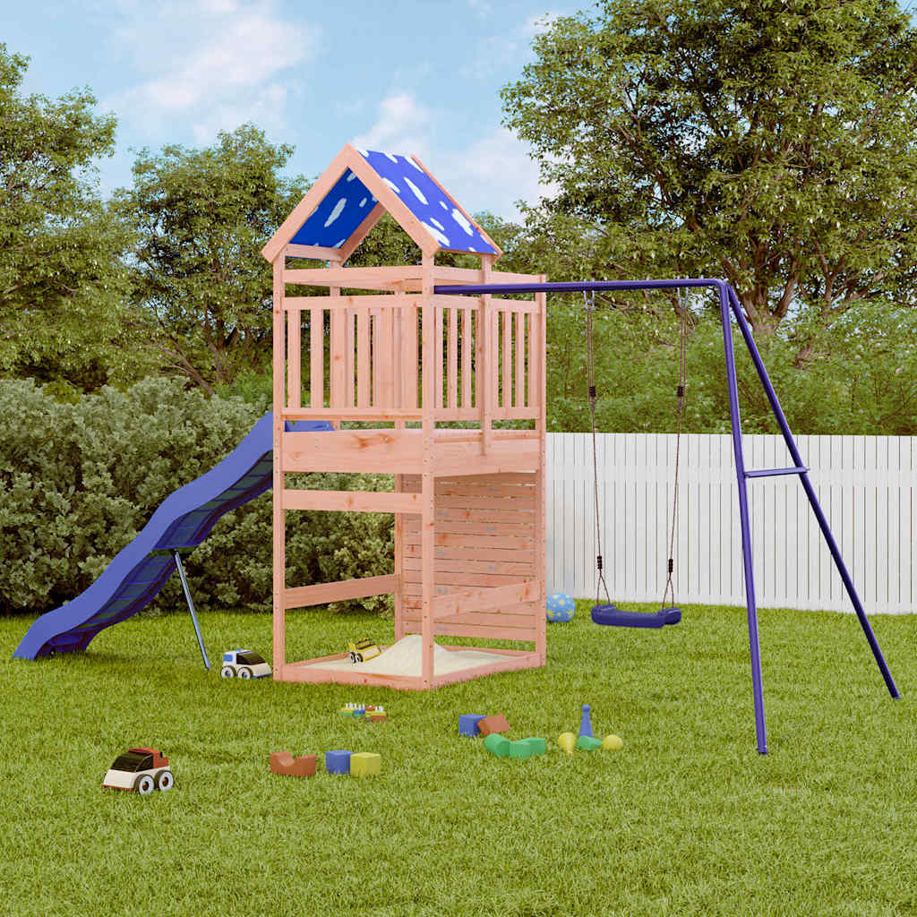 VidaXL Maisonnette en bois de Douglas massif