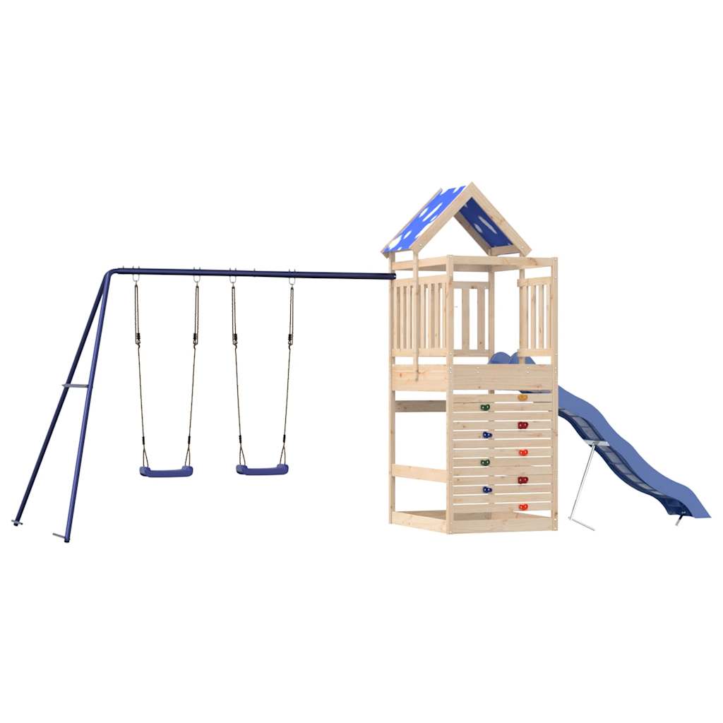 VidaXL Playhouse en bois de pin massif