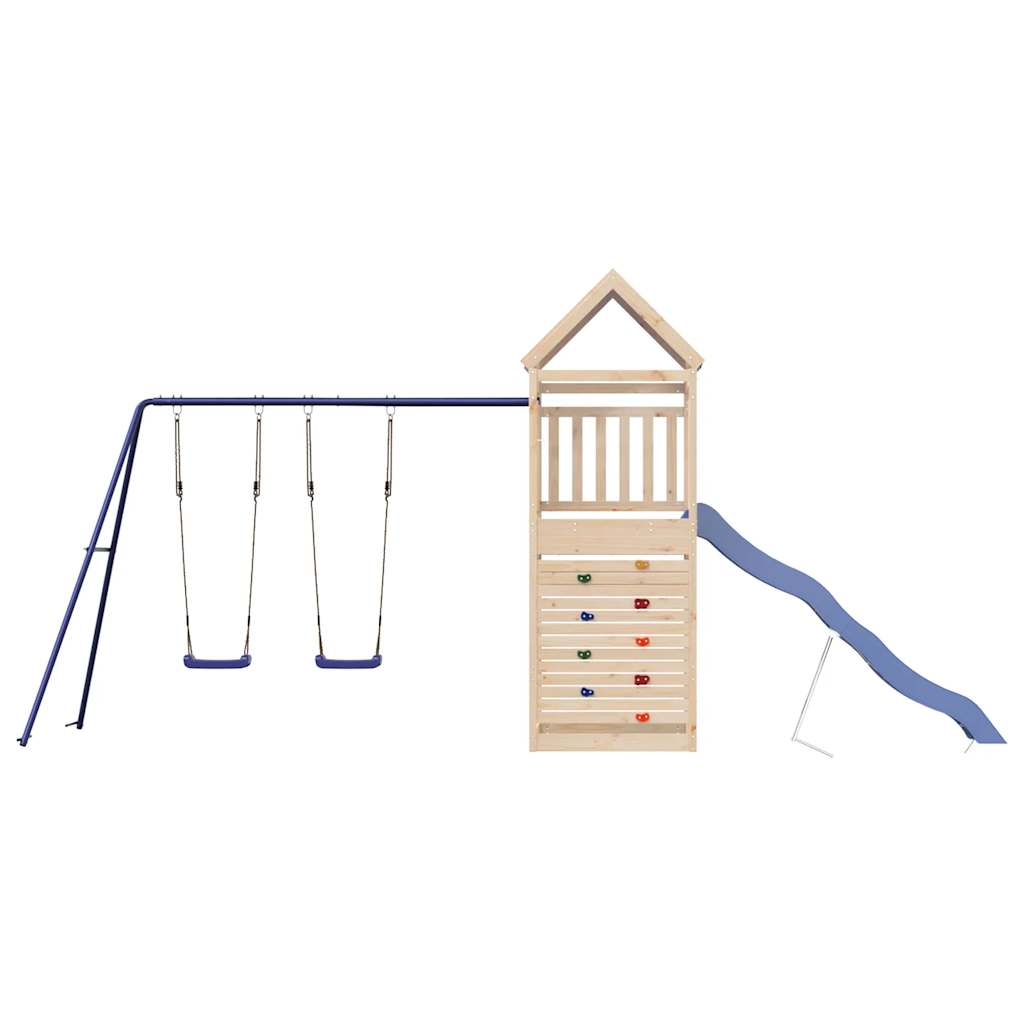 VidaXL Playhouse en bois de pin massif