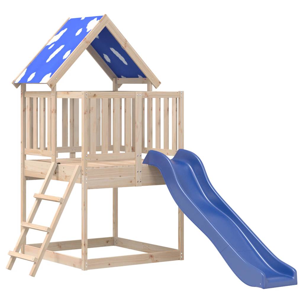 VidaXL Playhouse en bois de pin massif