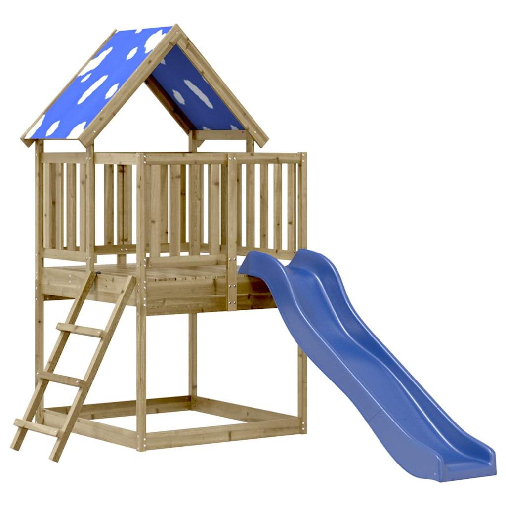 VidaXL Playhouse bois de pin imprégné